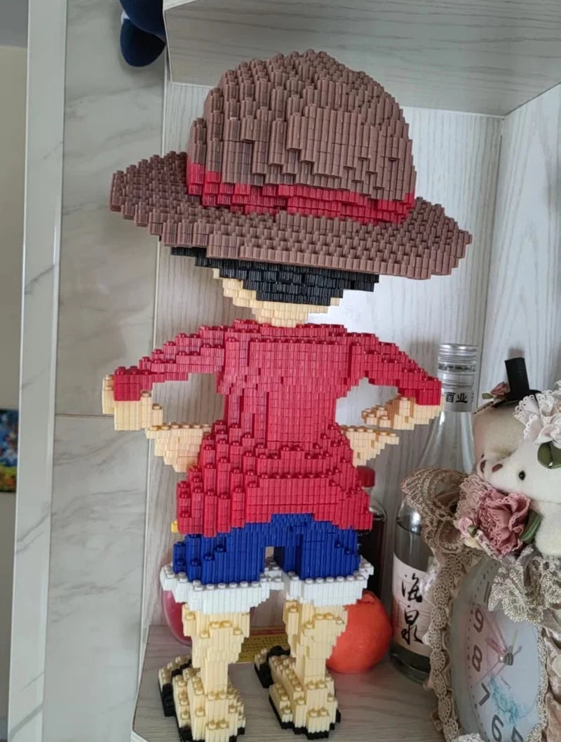 Lego One Piece - Statue Géante de Monkey D. Luffy (Modèle Exposition)