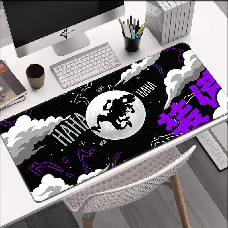 Tapis de Souris XXL One Piece - Design Noir & Blanc Portraits