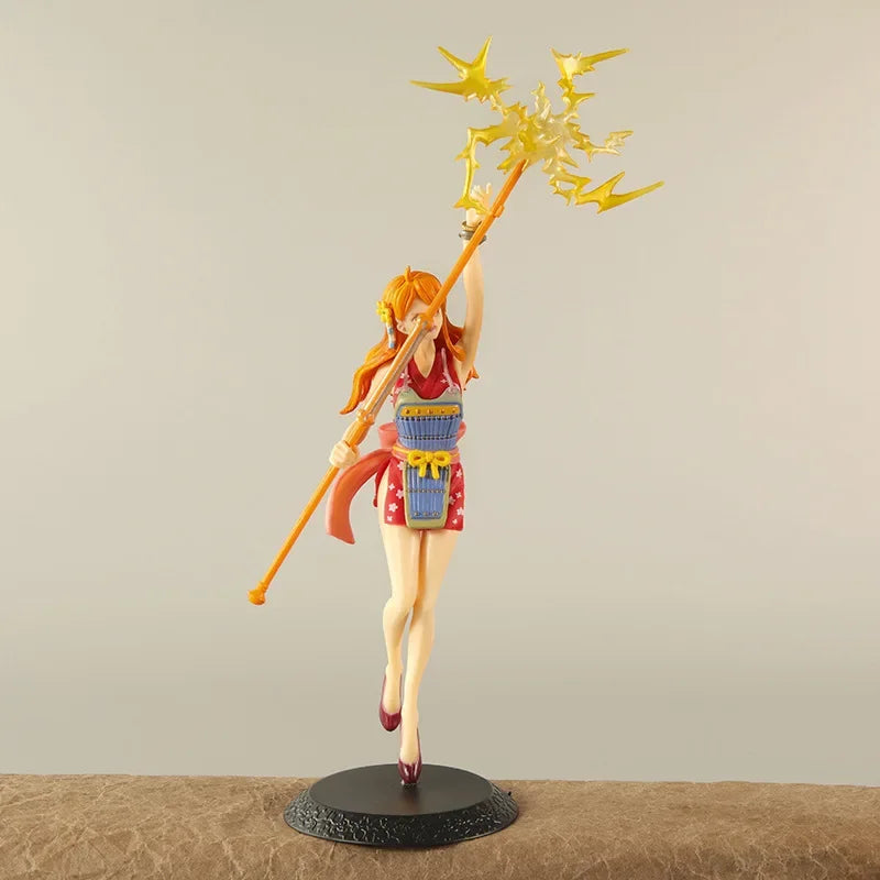 Estatua de One Piece: Nami en acción (Efectos de batalla)