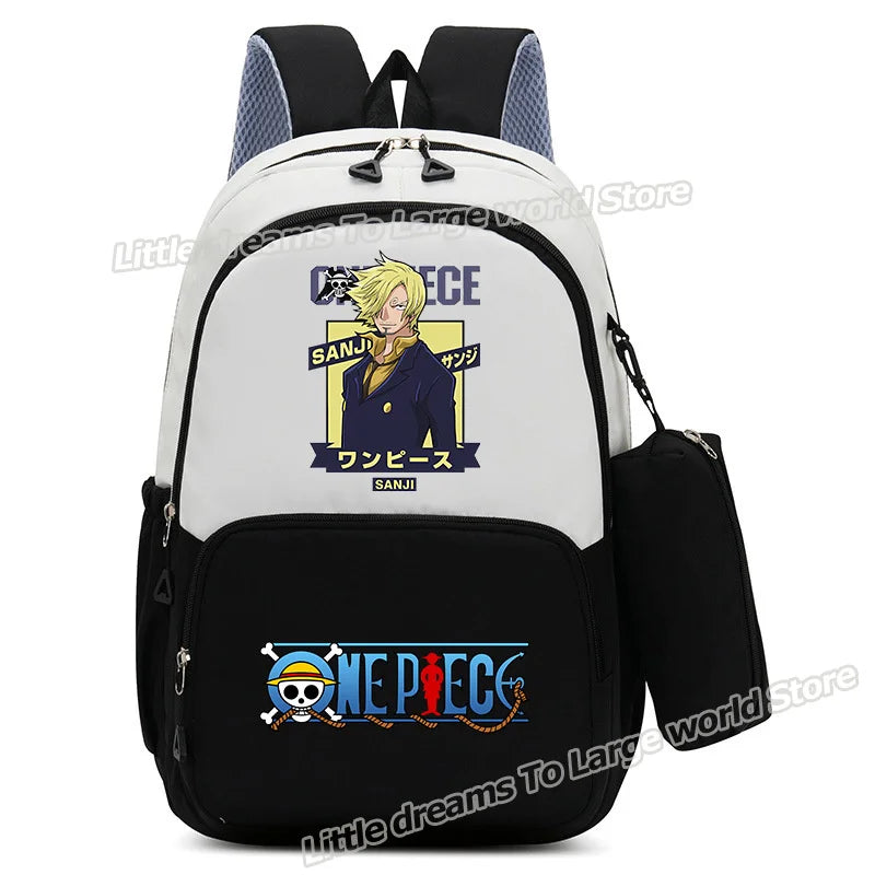 Zaino One Piece – Costume classico nero di Sanji