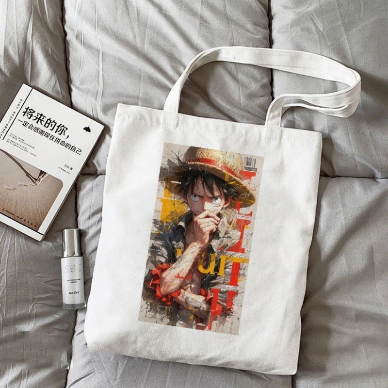 Sac Tote Bag One Piece – Luffy Action Dynamique