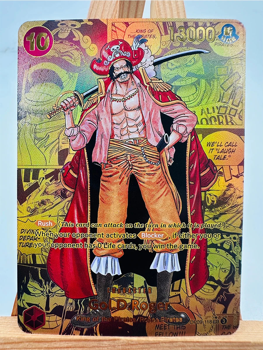 Carta TCG One Piece - Gol D. Roger (Il Re dei Pirati - Rara Olografica)