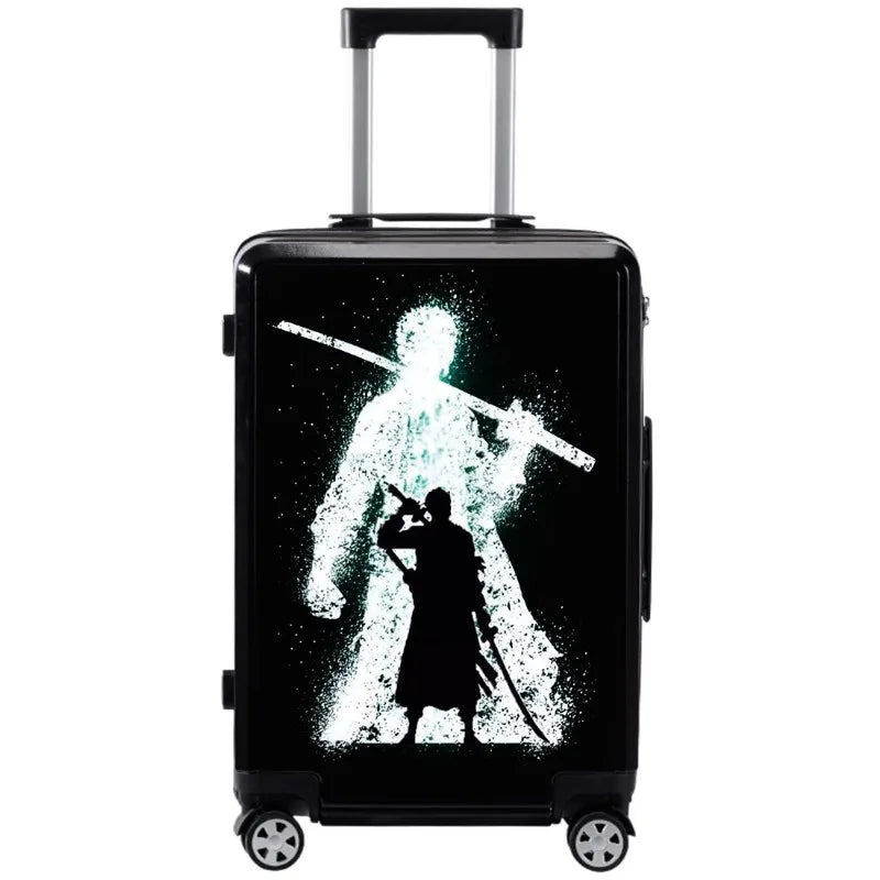 Valise One Piece - Silhouette Zoro Roronoa Sabres (Noir)