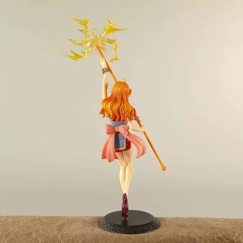 Estatua de One Piece: Nami en acción (Efectos de batalla)