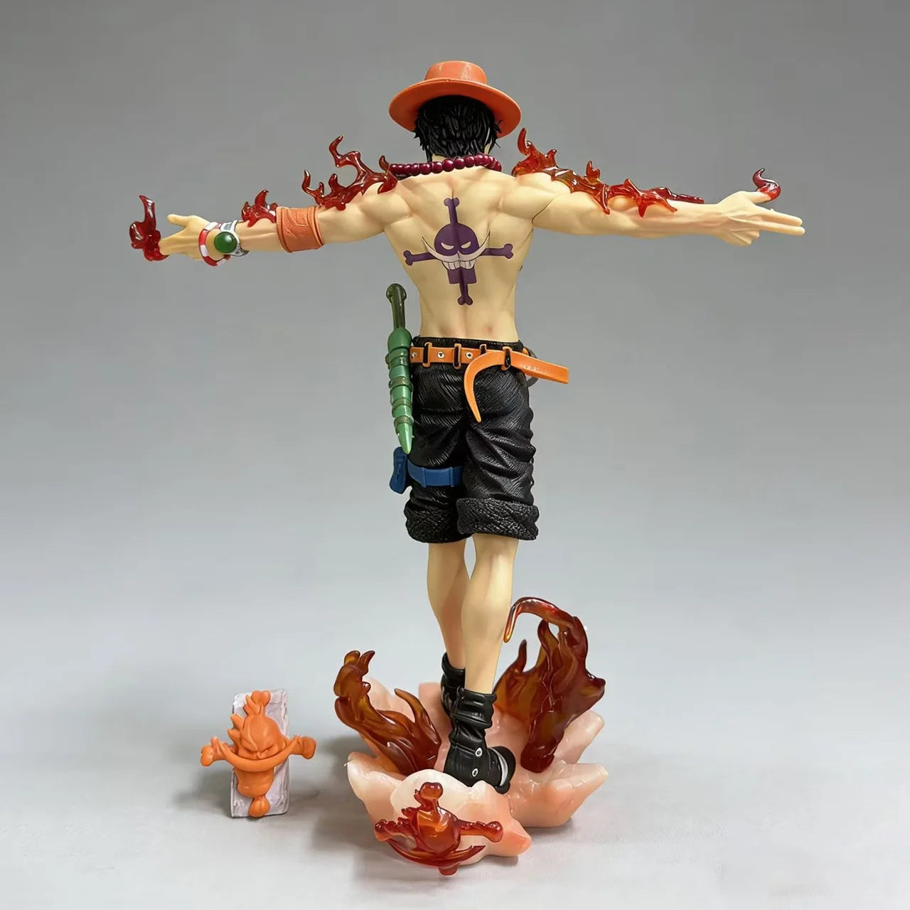 Statue One Piece - Portgas D. Ace (Pose de Combat Crucifix de Feu)