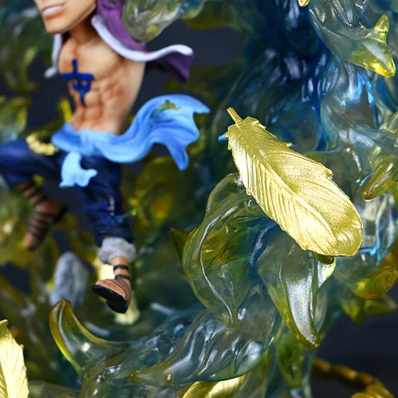 Estatua de One Piece - Marco el Fénix (Efectos de llama azul)