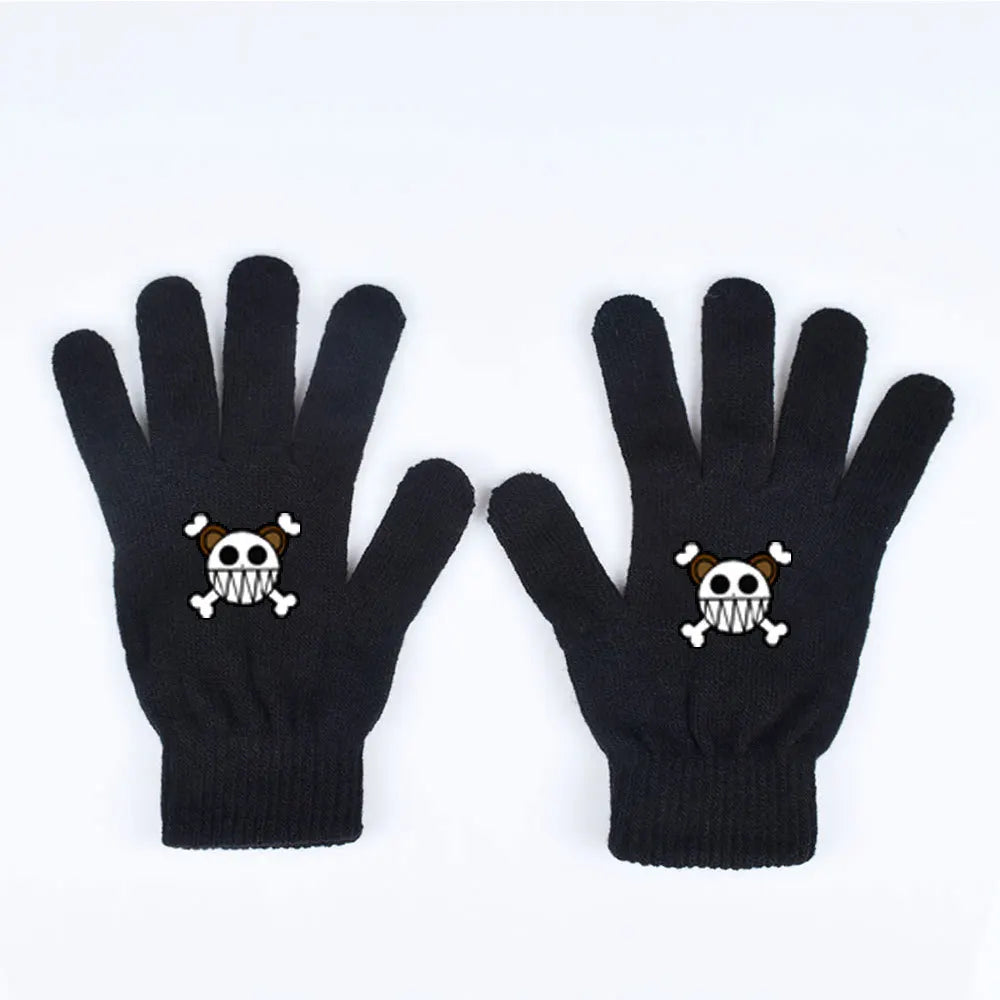 Guanti One Piece – Classico teschio pirata