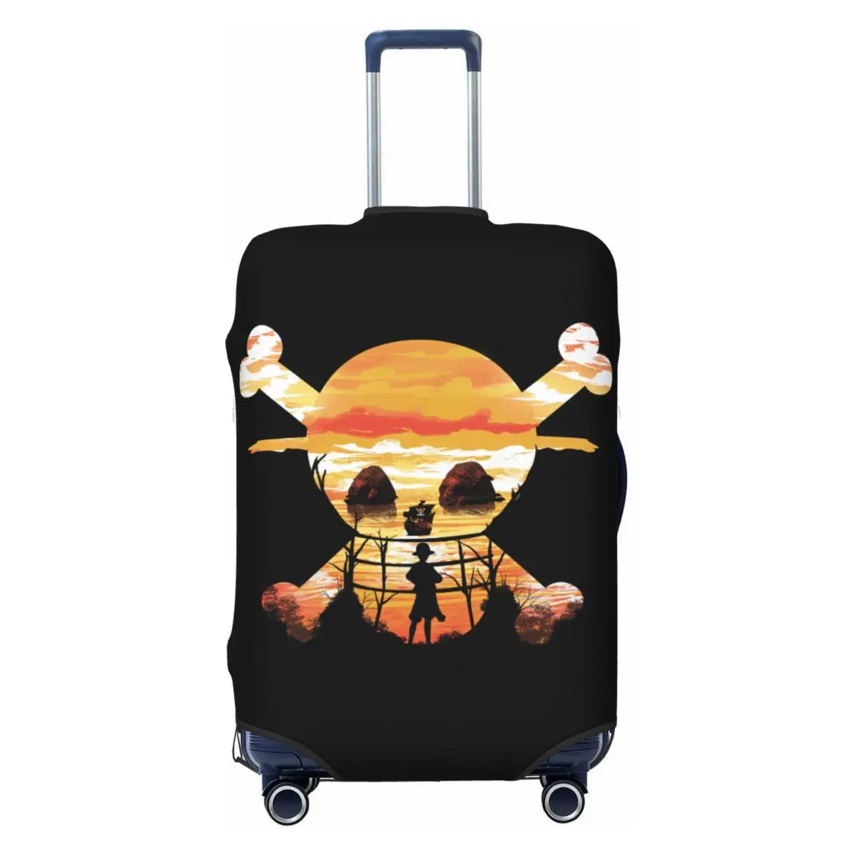 Housse de Valise One Piece - Jolly Roger Skull & Crossbones
