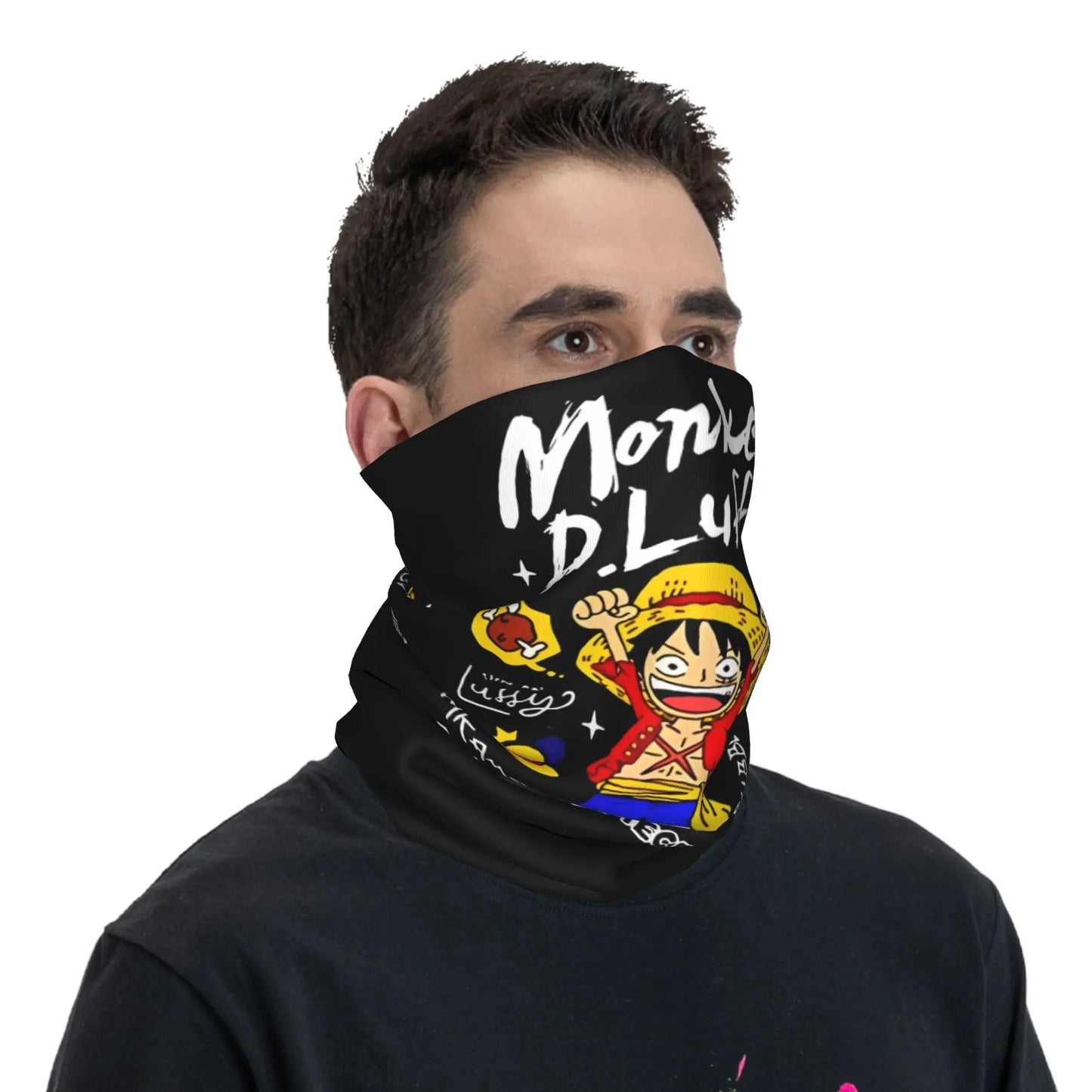 Cache-cou One Piece - Motif Pirates Chibi