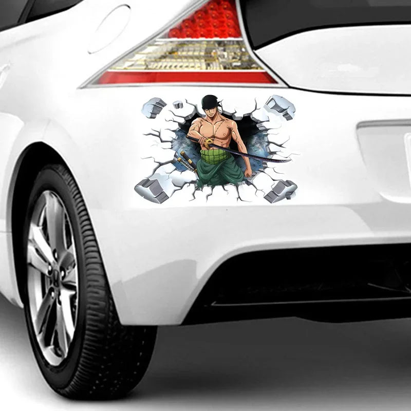 Accessoire voiture One Piece - Figurine Luffy pour Sortie d'Aération