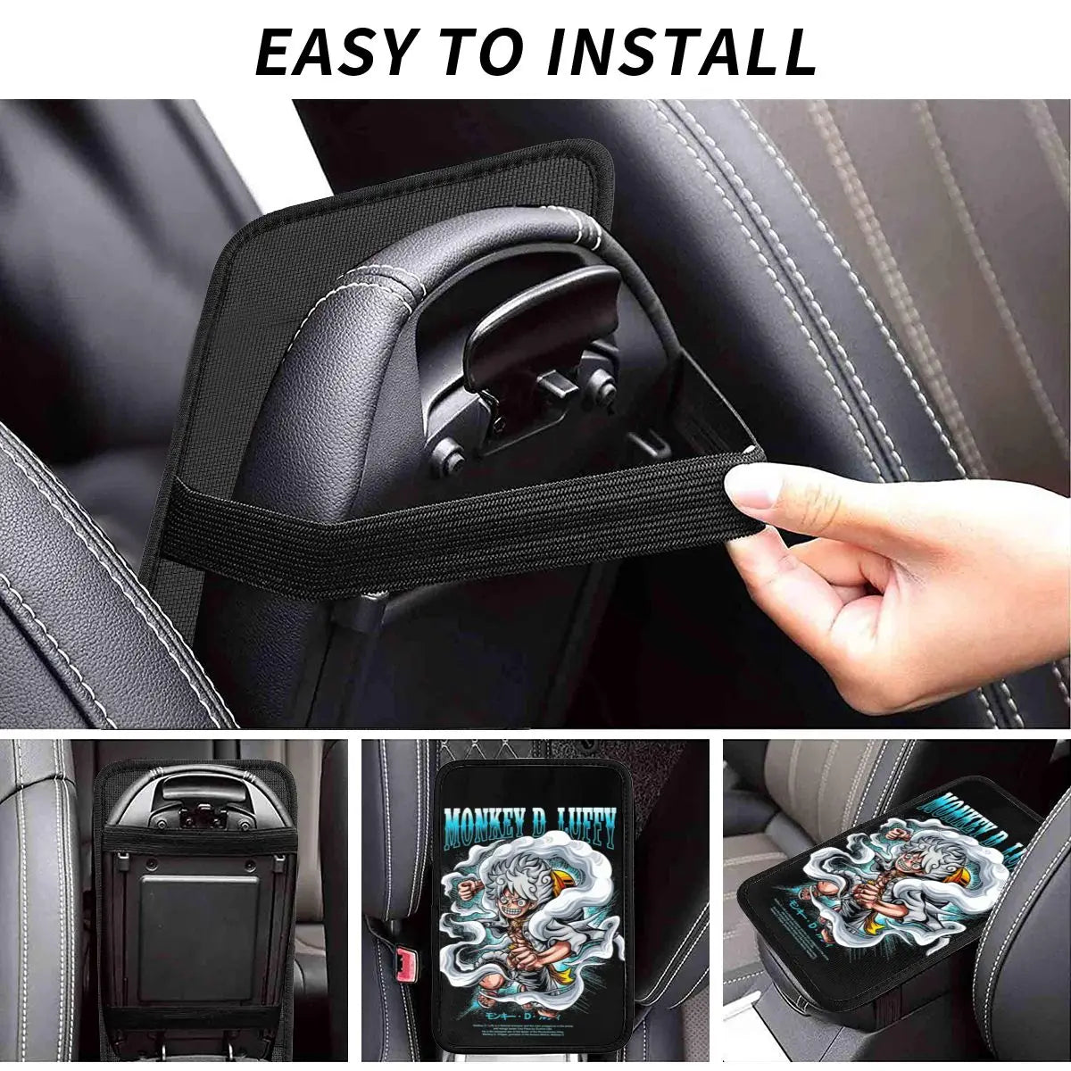 Housse d'Accoudoir One Piece - Collage de l'Équipage (Couleurs Vives)