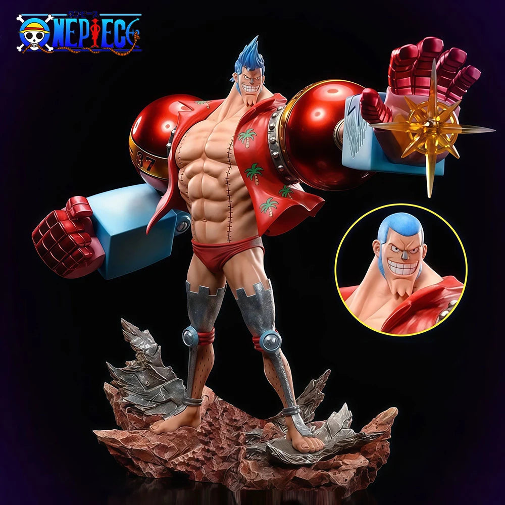 Statue One Piece - Franky Shogun "Iron Pirate" (Action Figure 28.5cm)
