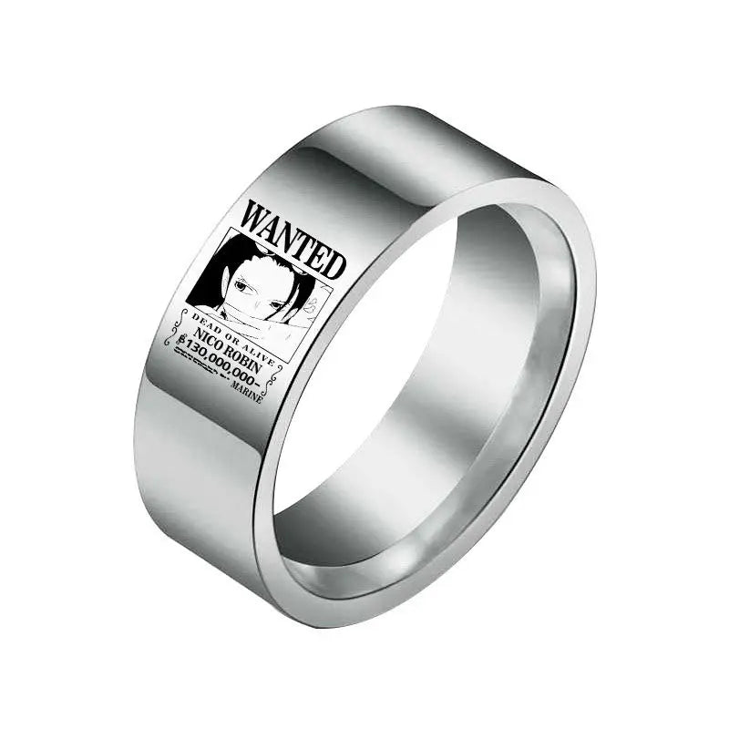 Bague One Piece - Wanted Nico robin