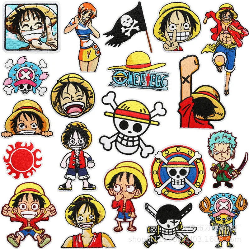One Piece Patch Pack - Set di 20 pezzi 3D (Strawberry Crew)