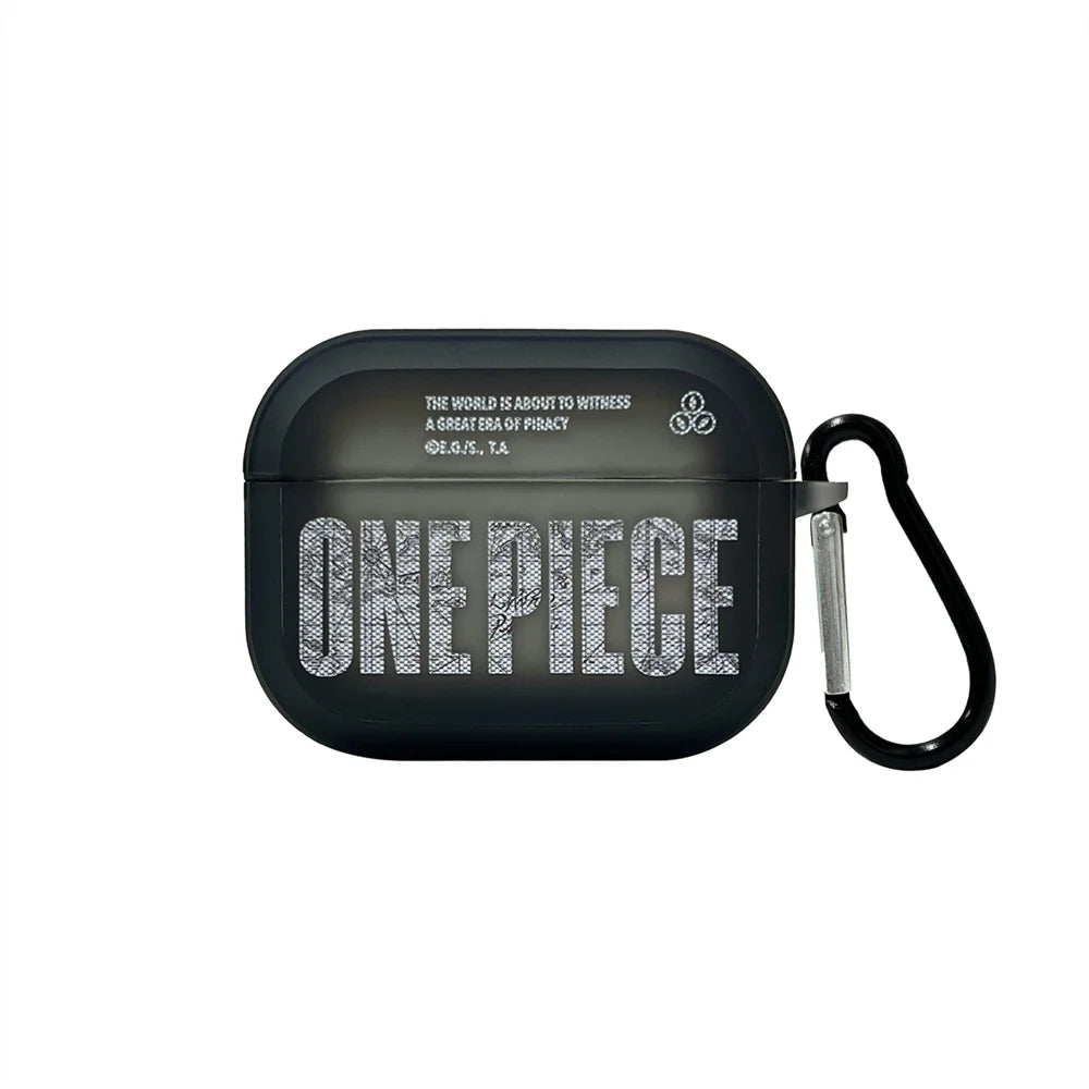 Estuche para AirPods de One Piece: logotipo oficial minimalista