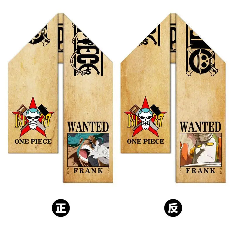 Bufanda de One Piece – Se busca Franky Cyborg
