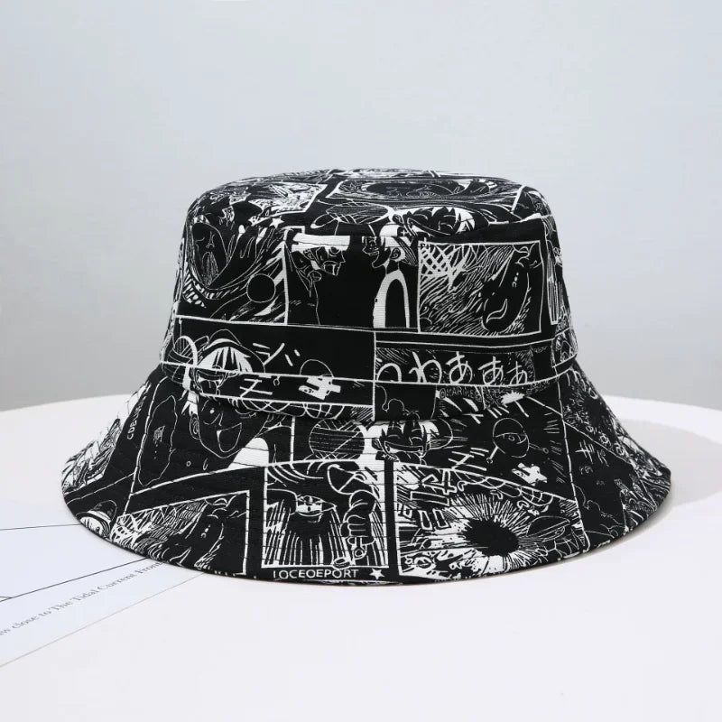Chapeau Bob One Piece – Manga Contraste Sombre
