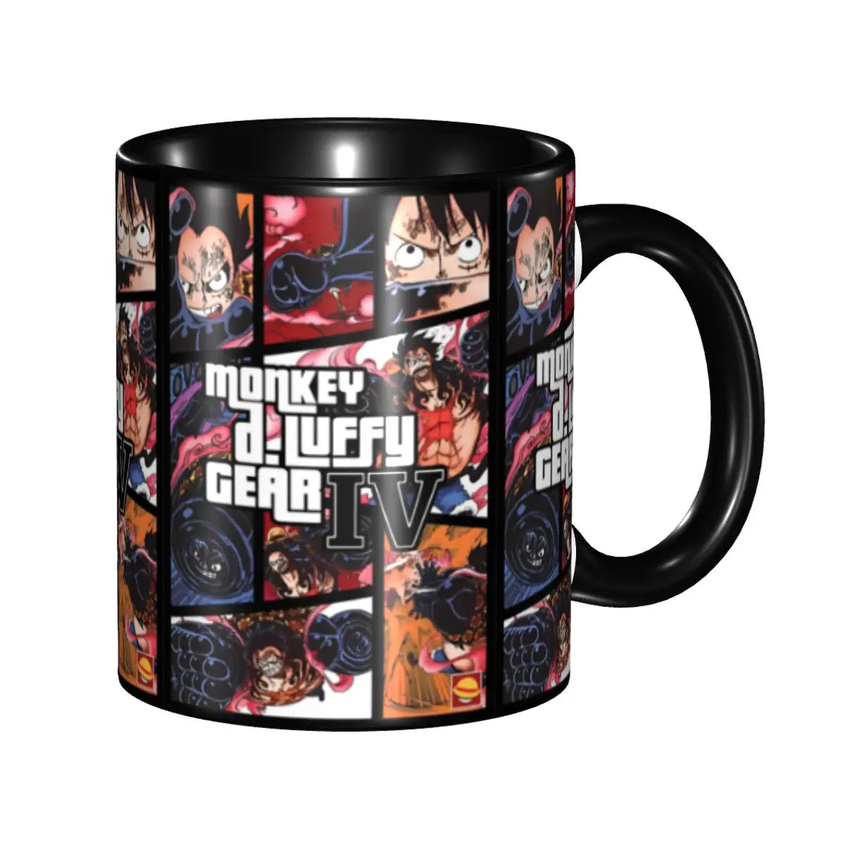 Tazza One Piece - Trasformazione dell'ingranaggio di Luffy Evoluzione