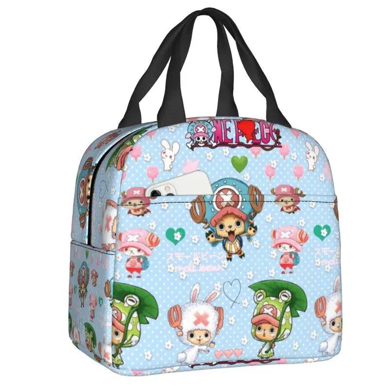 Sac isotherme One Piece – Tony Tony Chopper Bleu Pastel