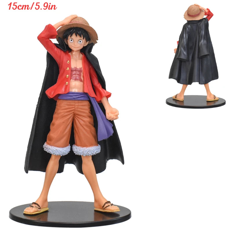 Figurine One Piece - Monkey D. Luffy (Manteau de Capitaine Nouveau Monde)