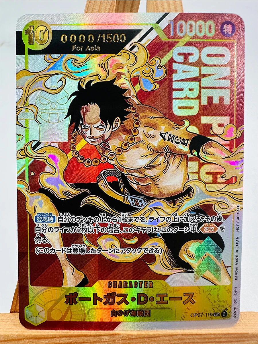 Carte One Piece TCG - Portgas D. Ace (Alternative Art Rare)