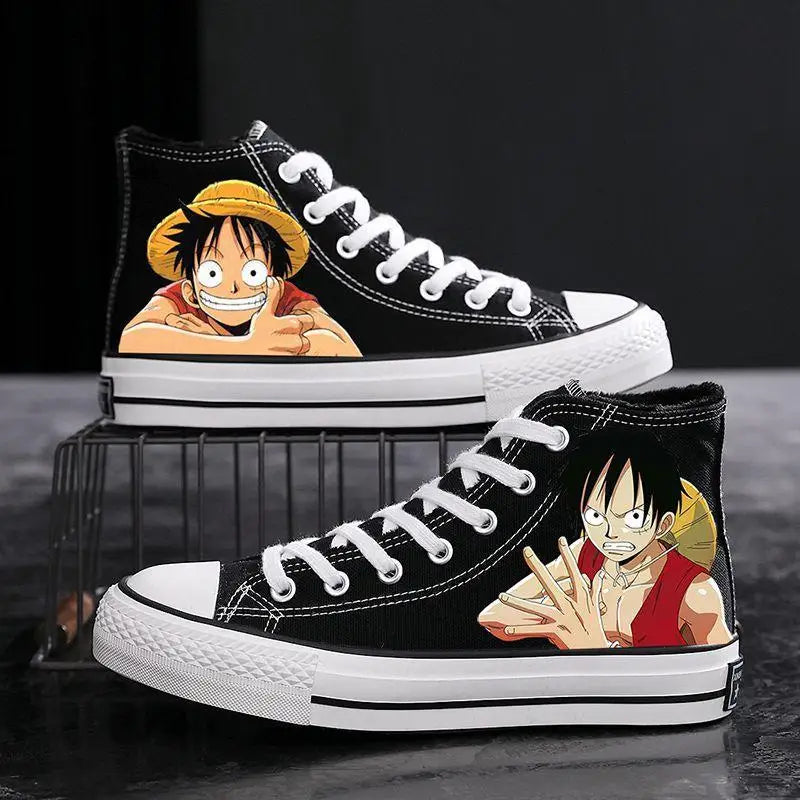 Baskets One Piece - Luffy Action Noir