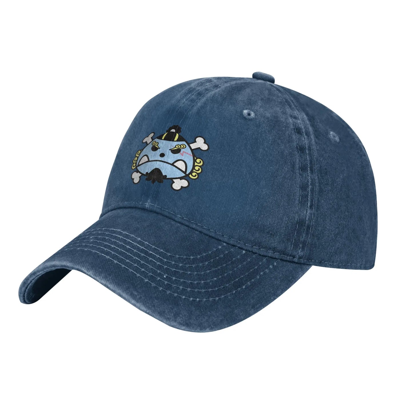 Casquette One Piece - Dad Hat Barbe Noire