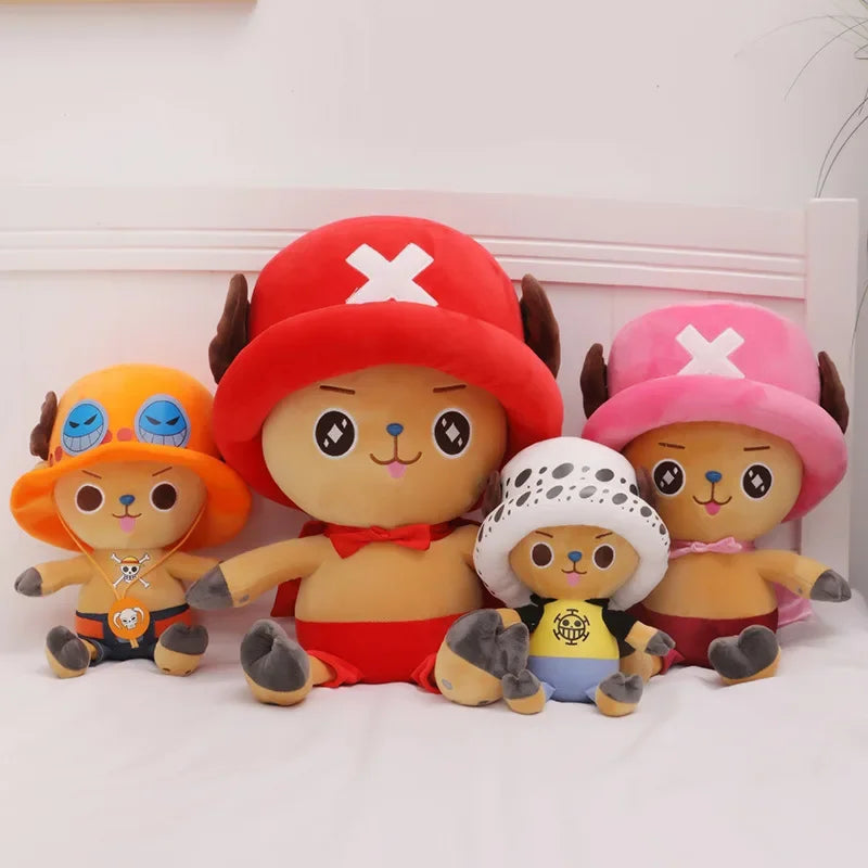 Peluche Tony Tony Chopper - Classico design con cappello rosa (20 cm)