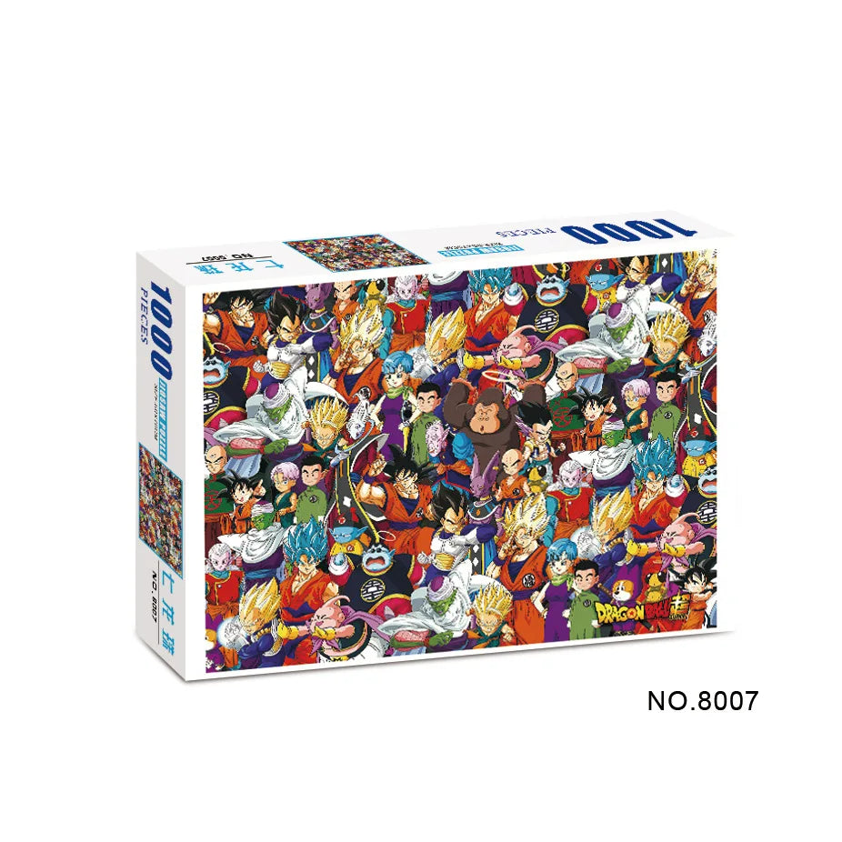 Rompecabezas de 1000 piezas de One Piece - Ilustración de la tripulación del Nuevo Mundo
