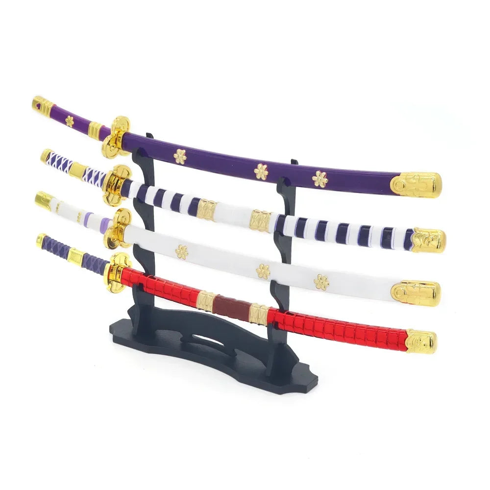 Sabre One Piece - Set de 3 Katanas de Roronoa Zoro (Collection Armes)