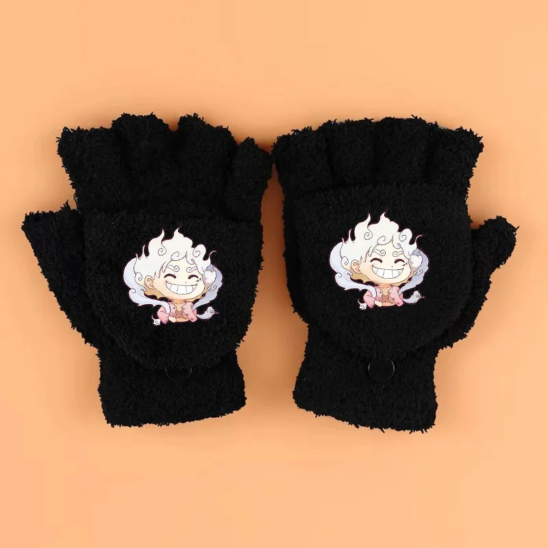 Guantes de One Piece – Cara suave de Luffy
