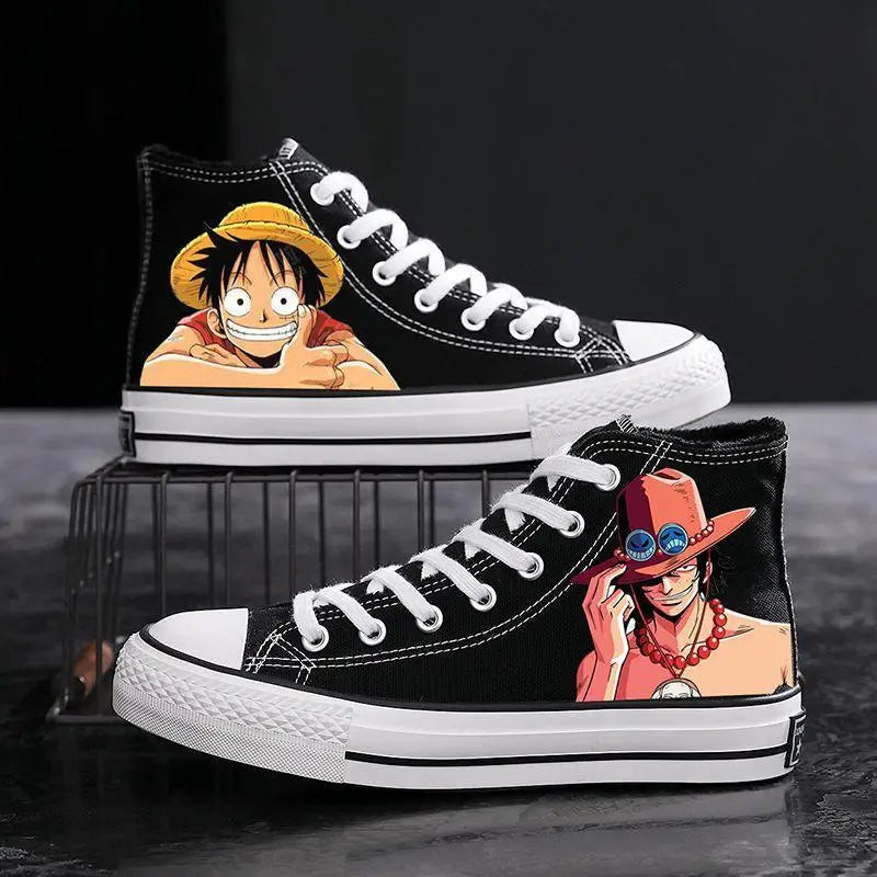 Zapatillas One Piece - Ace Black