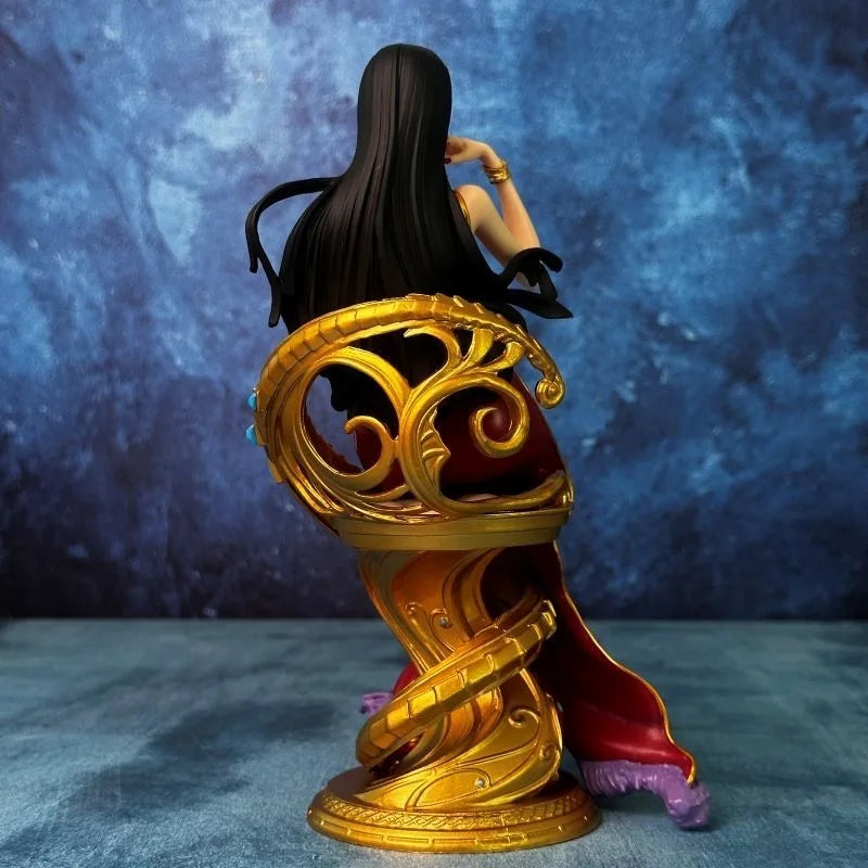 Figurine One Piece - Boa Hancock (Posture Assise Trône de Collection)