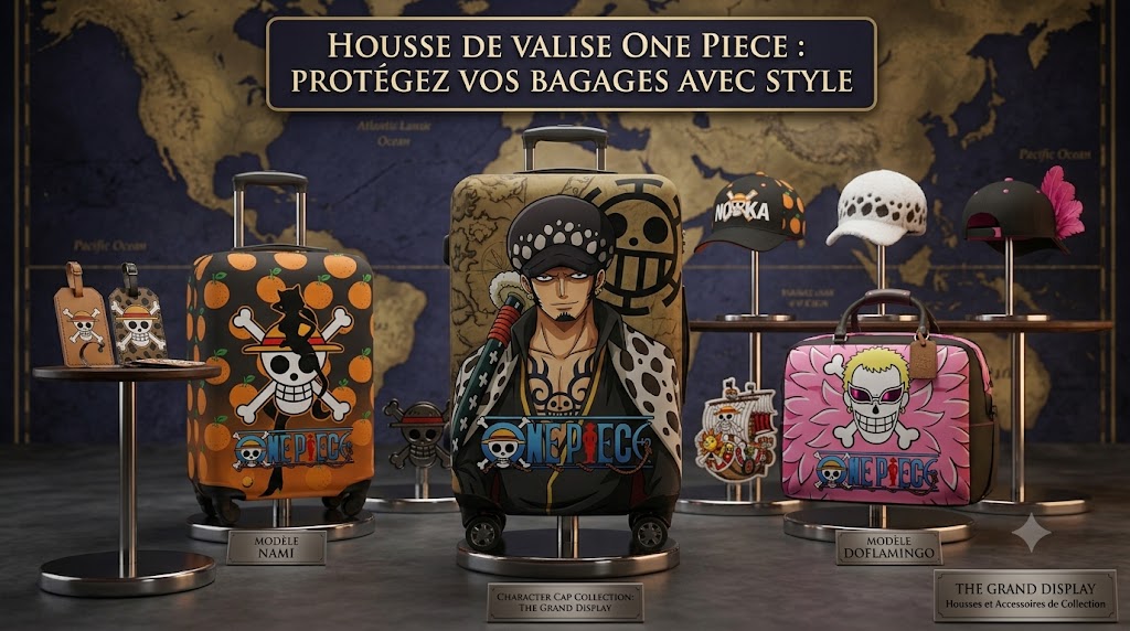 Housse de valise One Piece : protégez vos bagages avec style
