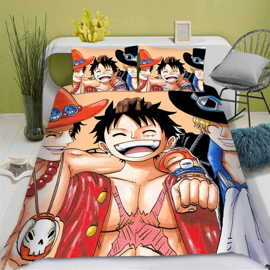 Parure de Lit One Piece - Monkey D. Luffy & Tony Tony Chopper