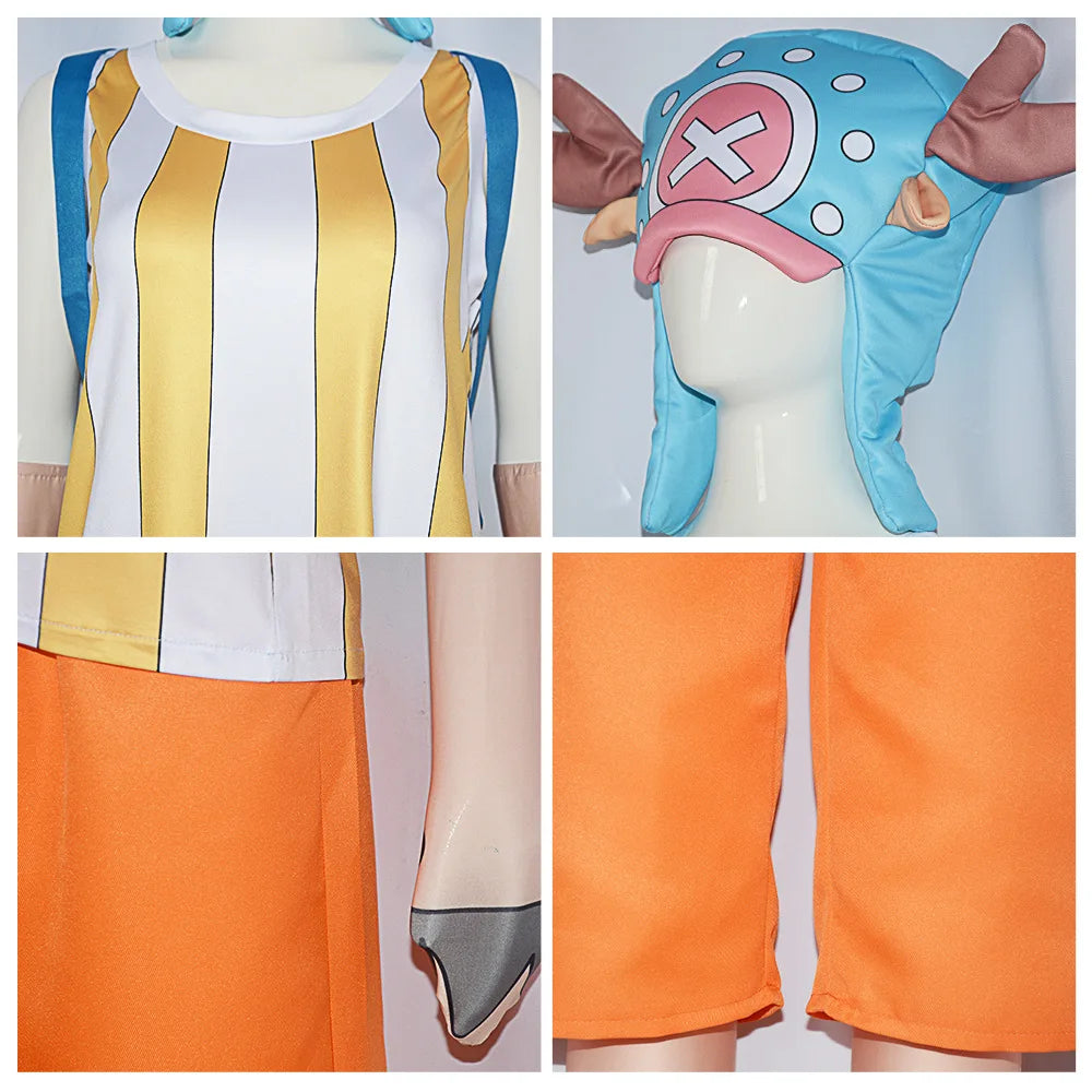 Disfraz de cosplay de One Piece - Disfraz de Tony Tony Chopper (Arco de Wano Kuni)