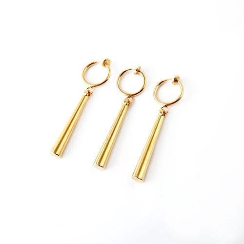 Boucles d'oreilles One Piece - Zoro Style Créoles Pendantes