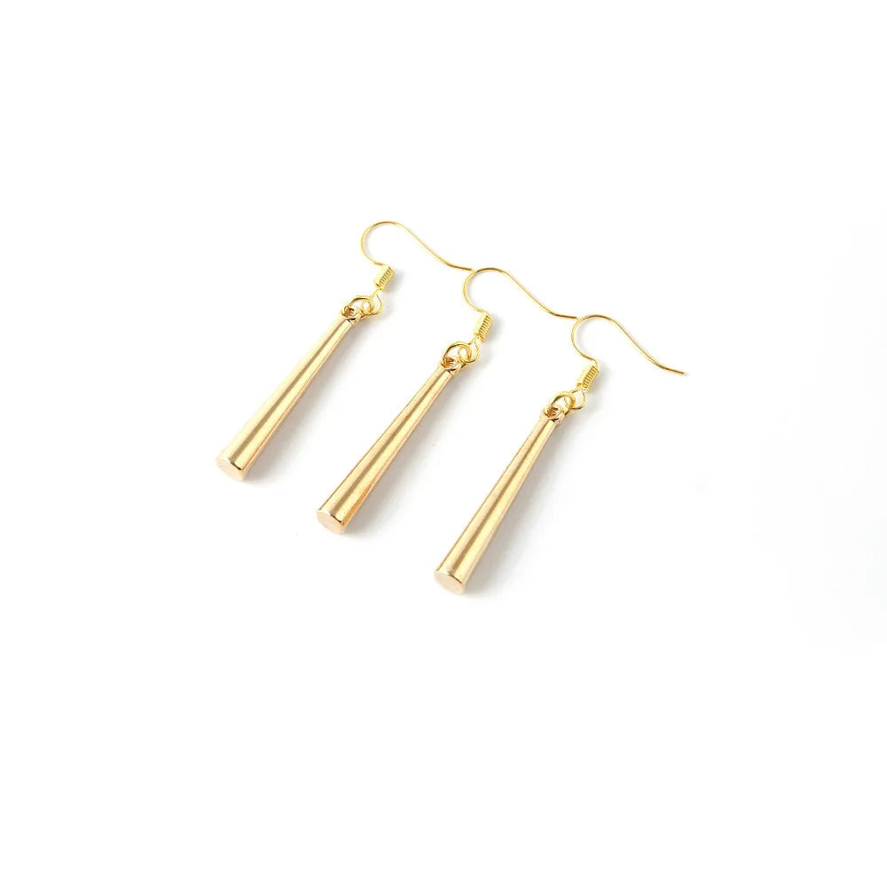 Pendientes de One Piece - Espadas de Zoro (Ganchos Dorados)