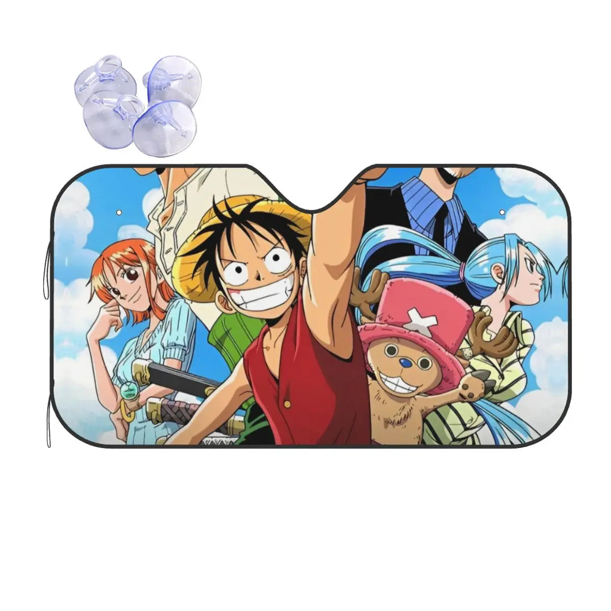Parasole per auto One Piece - Ritratto di Nico Robin (finestrino laterale)