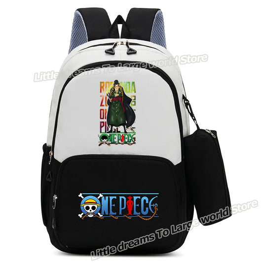 Sac à Dos One Piece – Roronoa Zoro Illustration Verte