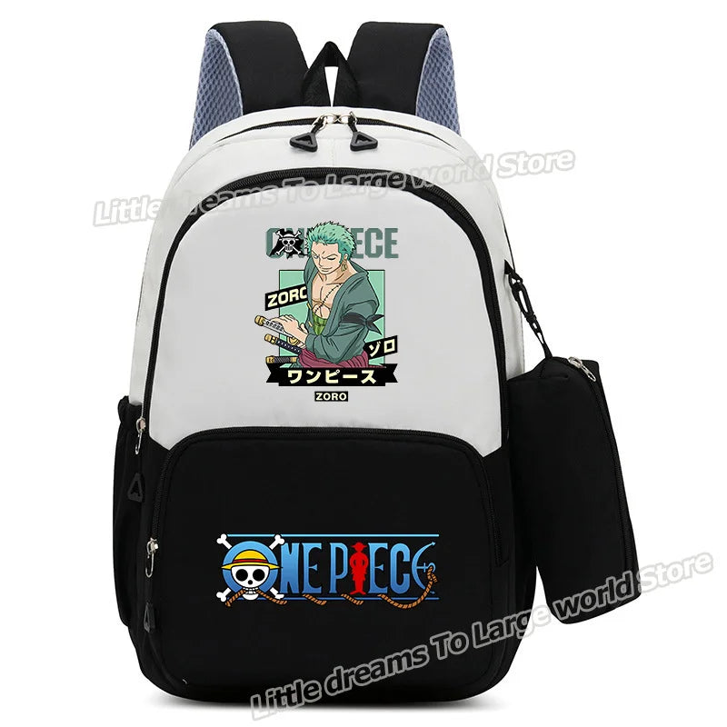Zaino One Piece – Monkey D. Luffy Vintage Style Verde