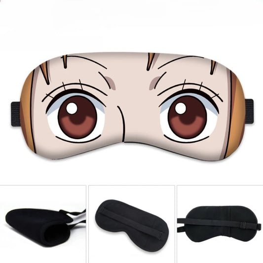 Masque de Sommeil One Piece - Design Yeux de Nico Robin