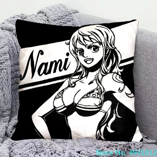 Housse de Coussin One Piece - Nami (Design Manga)