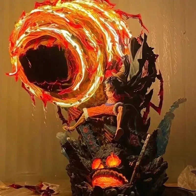 Statue One Piece - Portgas D. Ace (Effet Dynamic Fire - Poing de Feu)