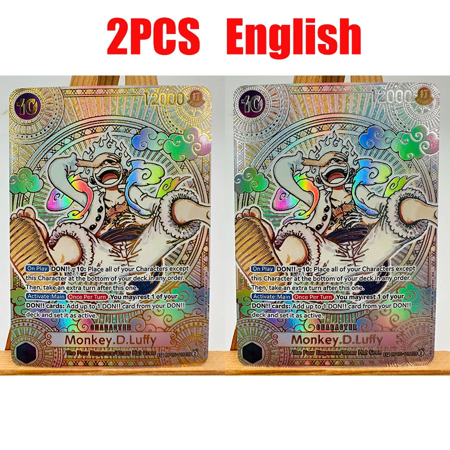 Pack Duo One Piece TCG - Luffy & Shanks (2 Pièces Anglais)