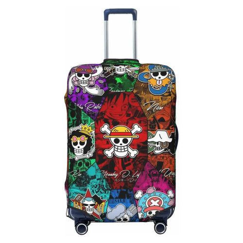 Custodia per valigia One Piece - Design completo del personaggio Chibi