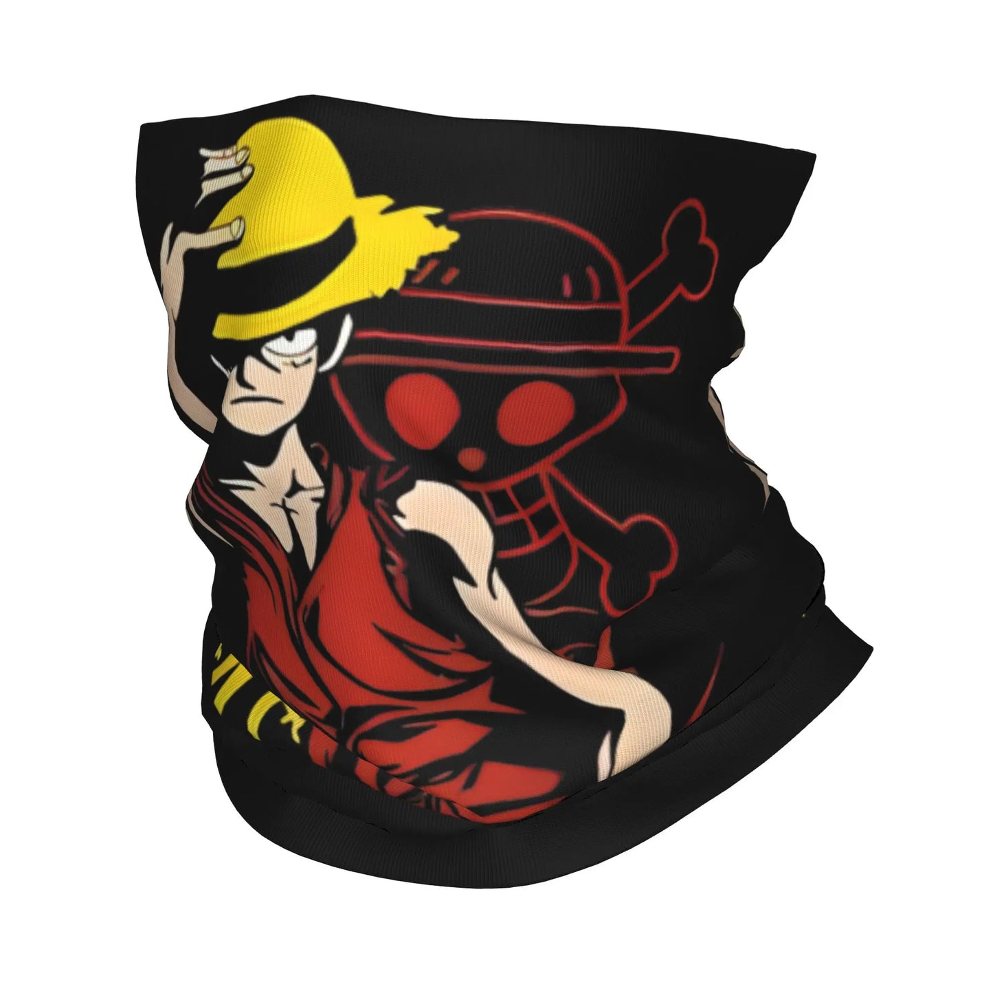 Cache-cou One Piece - Silhouette Luffy Rouge