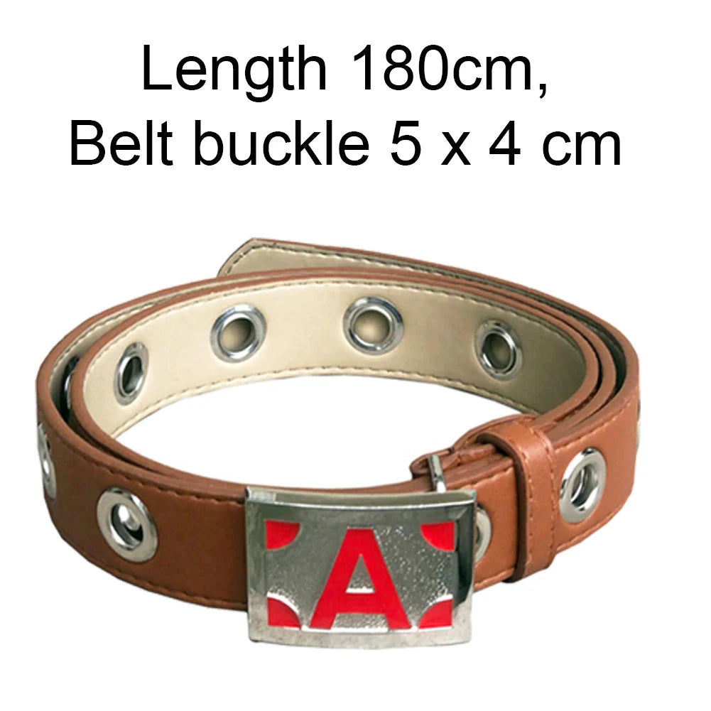 Cintura Ace One Piece - Fibbia con logo rosso A