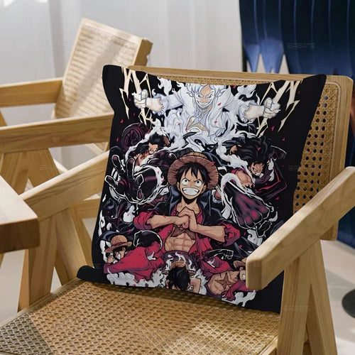 Housse de Coussin One Piece - Luffy & Ace (Frères d'Armes)