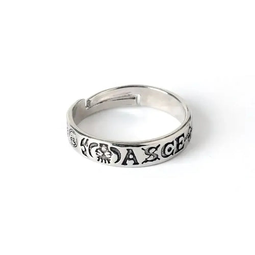 Bague One Piece - Typographie Ace & Spade